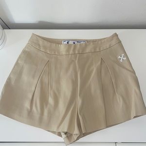 Vintage OFF-WHITE khaki shorts